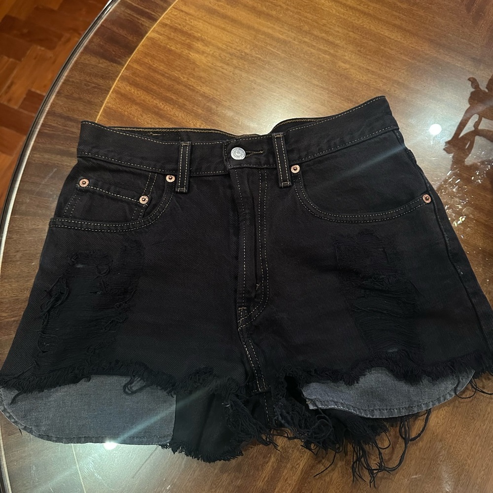 Vintage Levi jean shorts- one of a kind